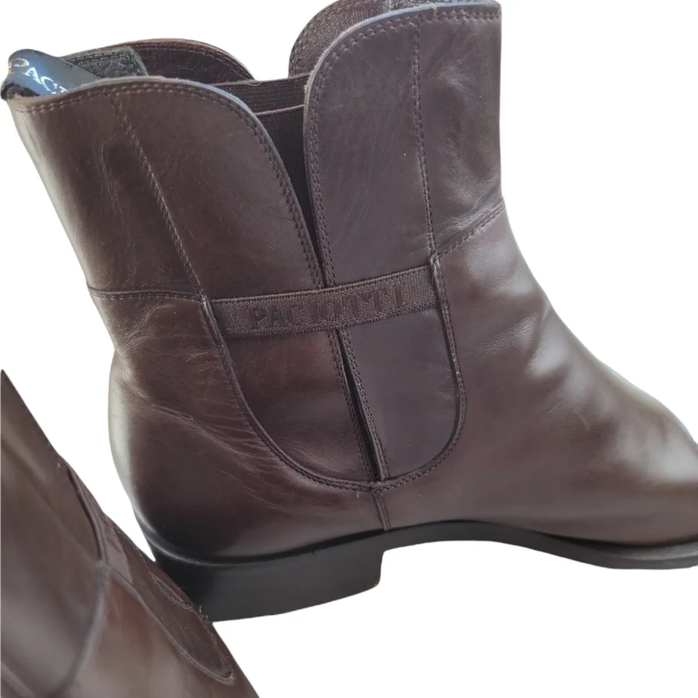 CESARE PACIOTTI‎ men's luxury leather pull-on ankle boot